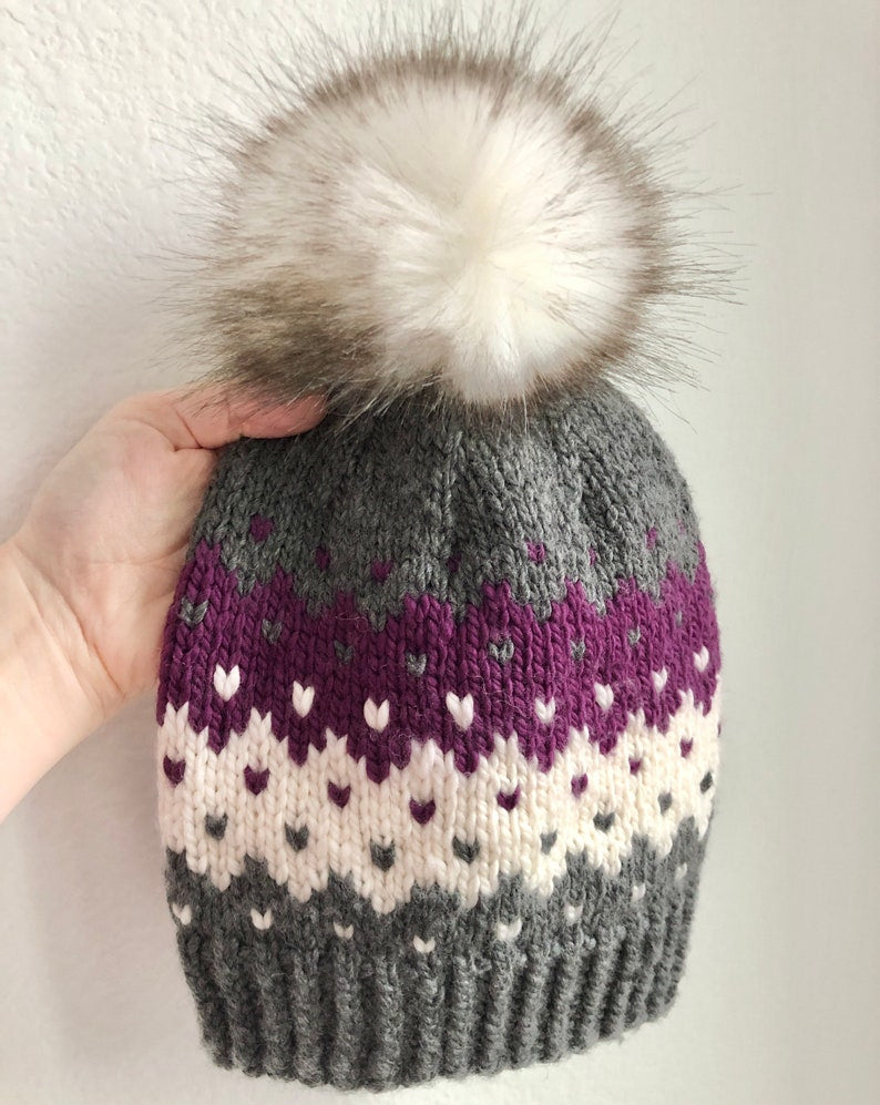 Hat Beanie Knitting Pattern