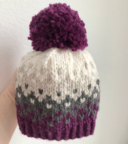 Hat Beanie Knitting Pattern