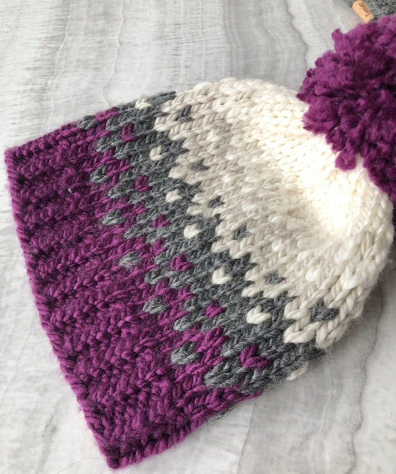 Hat Beanie Knitting Pattern