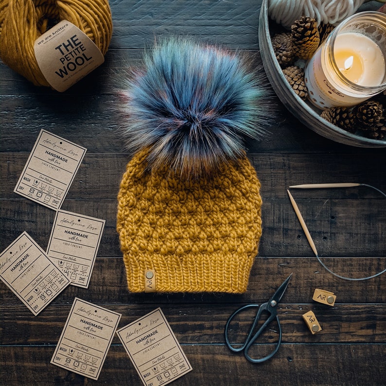 The Fia Beanie Knitting Pattern