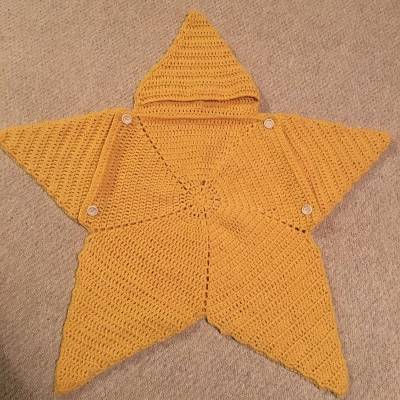 Baby Star Bunting Crochet Pattern