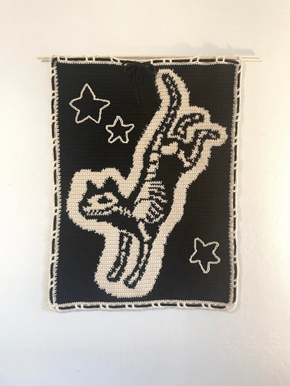 X-Ray Kitty Tapestry Crochet Pattern