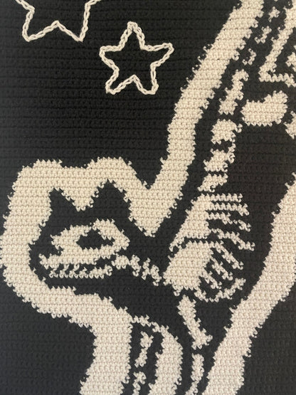 X-Ray Kitty Tapestry Crochet Pattern